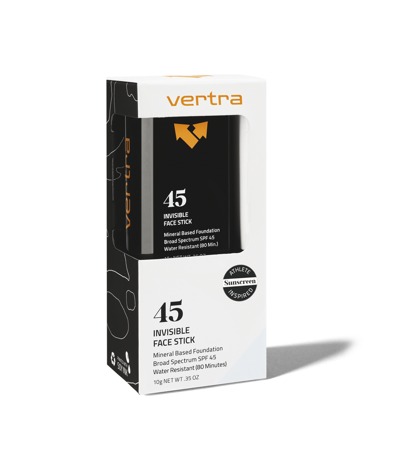 Invisible Sunscreen Face Stick SPF 45