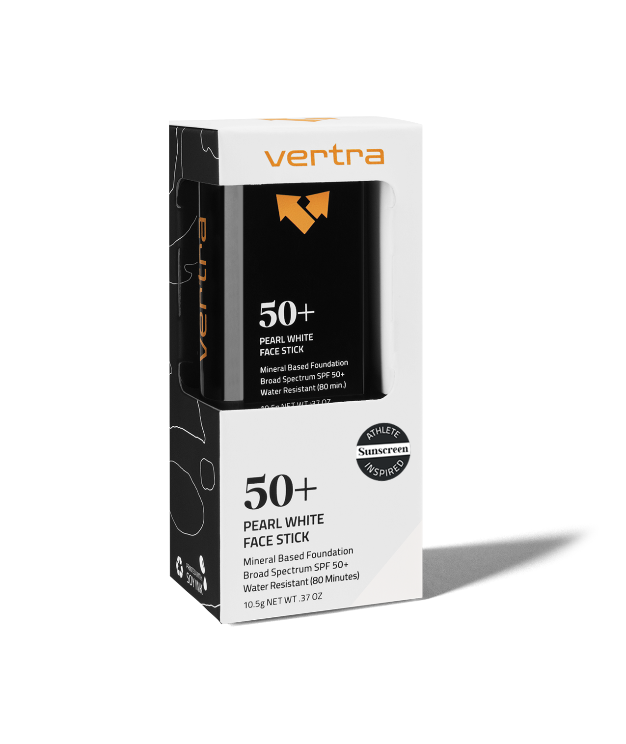 Pearl White Sunscreen Face Stick SPF 50+