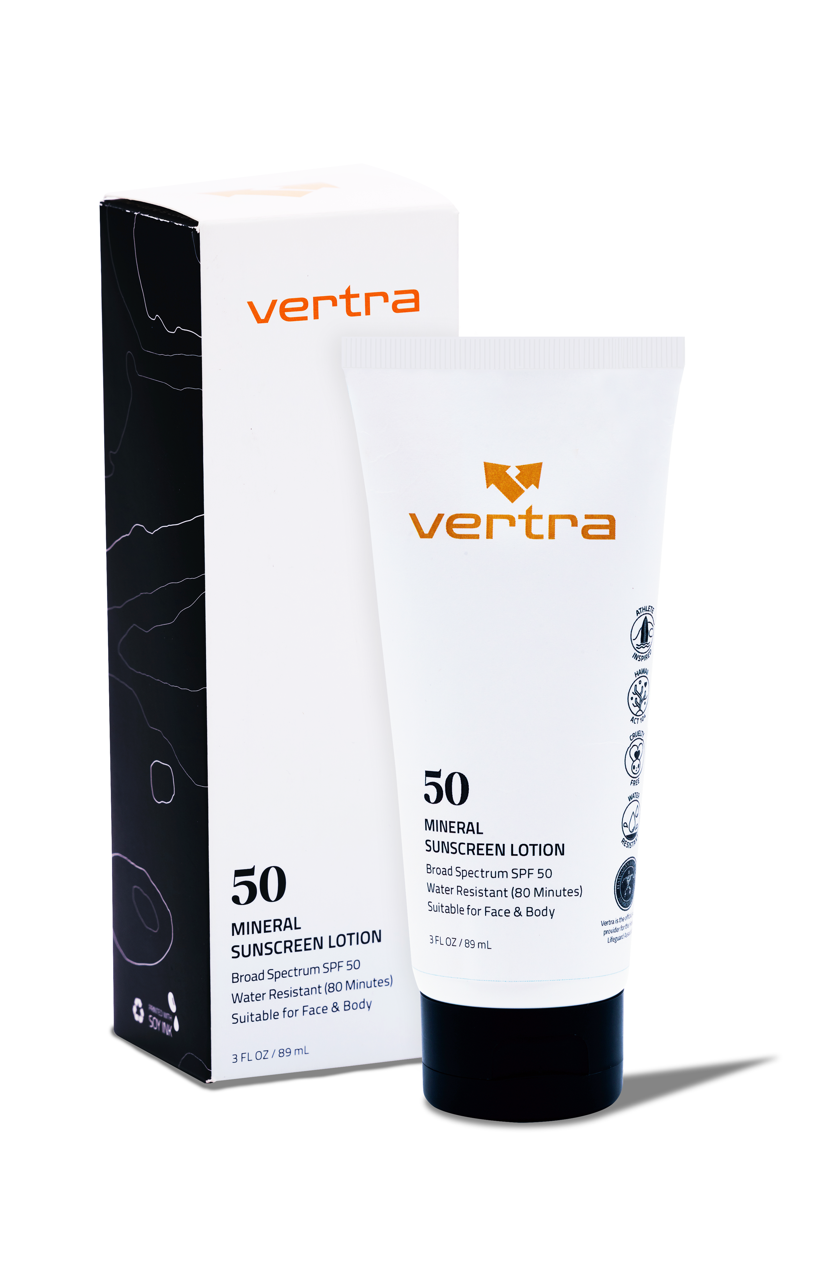 Vertra Mineral Sunscreen Lotion SPF 50