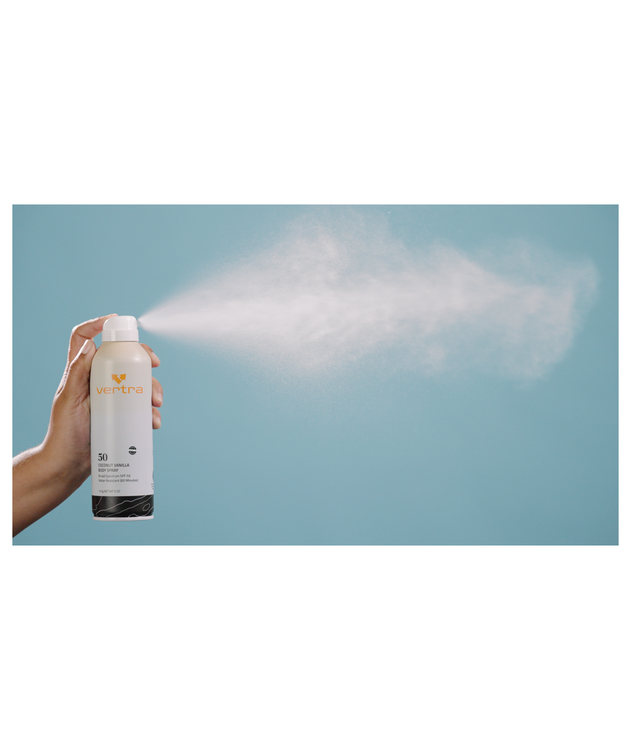 Coconut Vanilla Body Spray SPF 50